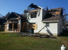 Back of house fire damage blount's complete home services fire water restoration termite pest control augusta ga